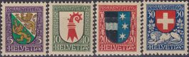 1926, Pro Juventute: J37-J40 ** postfrisch, Kat: 10.-