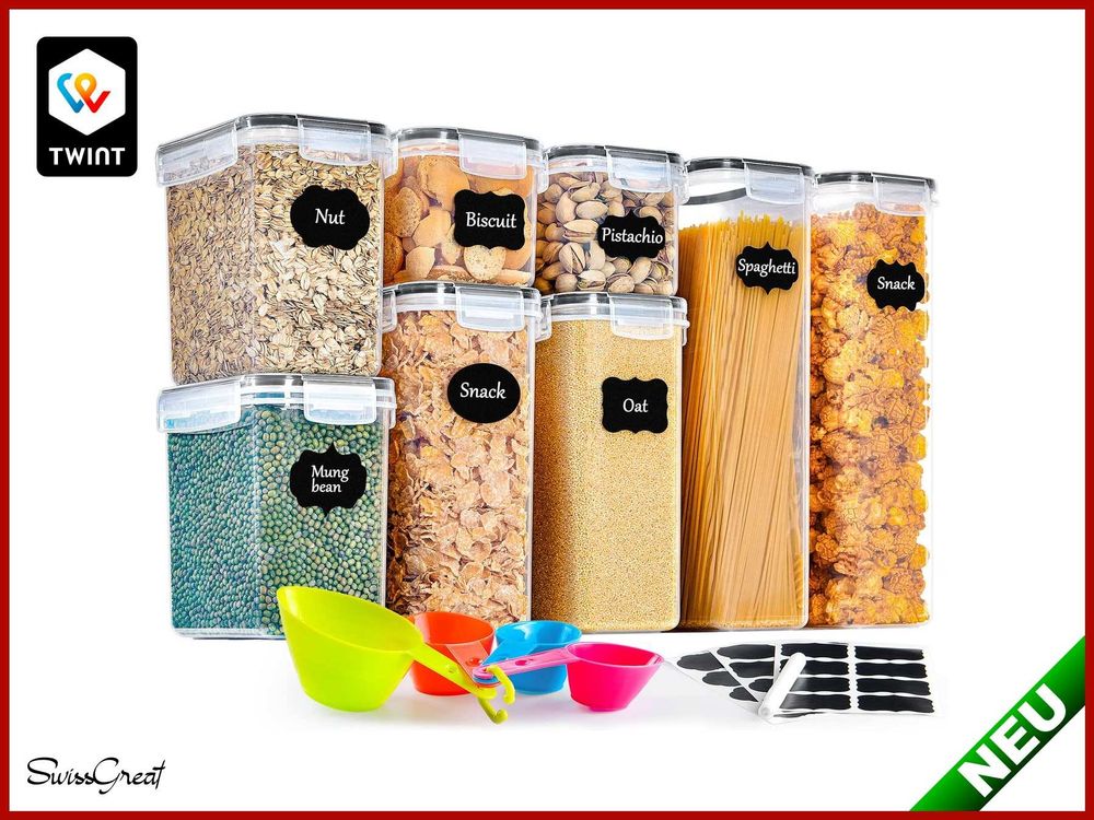 6 Luftdichte Mini-Vorratsdosen 150 Ml – Kleine Lebensmittelbehälter Für Picknick & Gefrierschrank