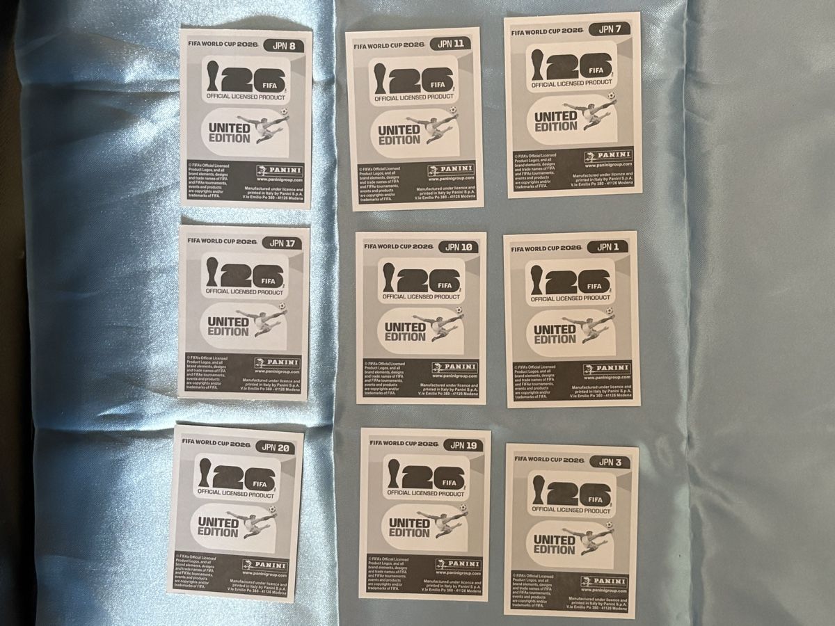 Panini Carte collezionabili: Japan Panini WM 2026 – Nuovo (secondo la descrizione) da Luzern venduto da jas_bd2h 1