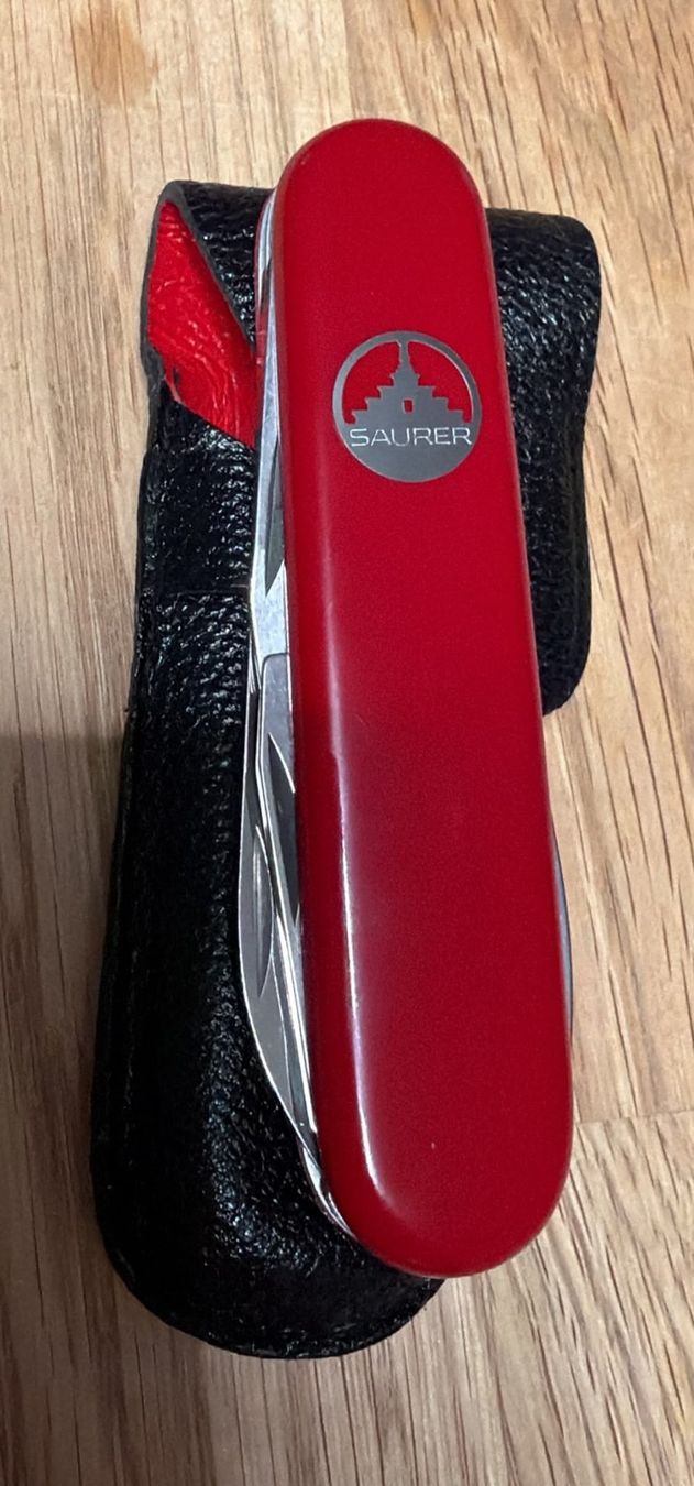 Victorinox Coltelli tascabile: VICTORINOX SACKMESSER SAURER MIT ETUI – Usato da Zürich venduto da Frei-Occasionen 4