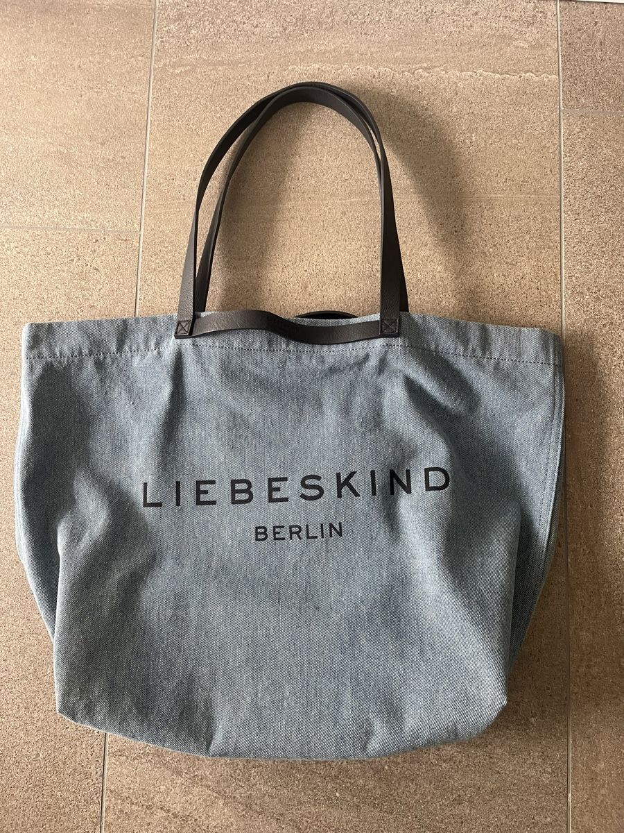 Liebeskind Borse: Liebeskind Shopper Jeans Optik – Usato da Sevelen venduto da sar_hmx8
