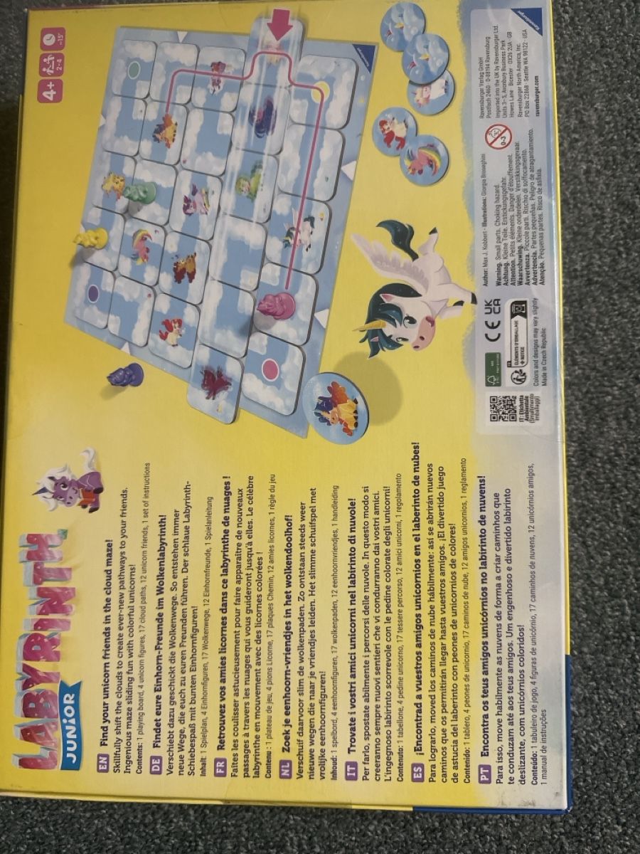 Ravensburger Giocattoli: Labyrinth Junior/ Legosteine  – Nuovo e nell'imballaggio originale da Baltschieder venduto da YmroBe 1