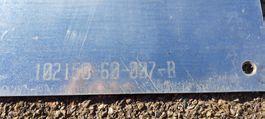 Aluminium Platte, 102150-60-087-B, 100 x 105cm, Top Zustand