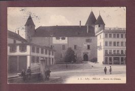 BULLE - Entrée du Château - 1930