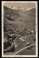 Andermatt, Totalansicht mit Gebirgspanor