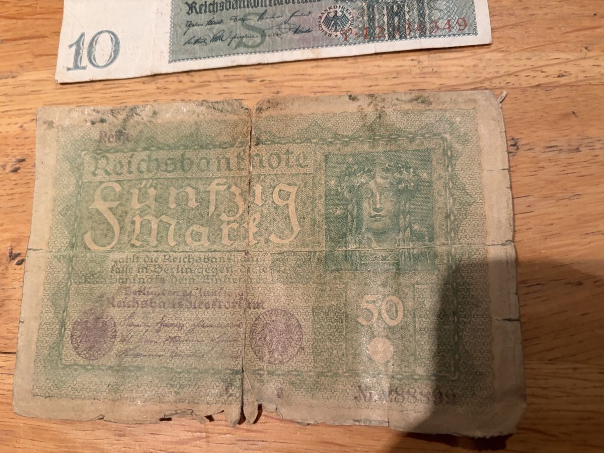 Billets de banque: billets de banque allemands historiques – D'occasion à Echallens par JAR69 4