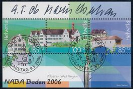 W93I NABA 2006 Baden-Block 1,  Unterschrift Martin Eberhard
