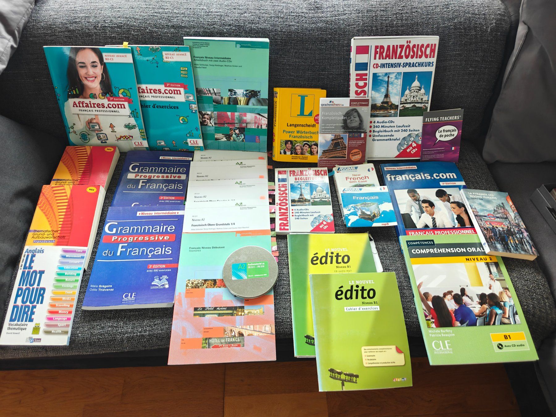 Libri: Französisch-Lernmaterial & Vokabelkarten - A2 - B2 – Usato da Zürich venduto da Mark_Hi-Tech