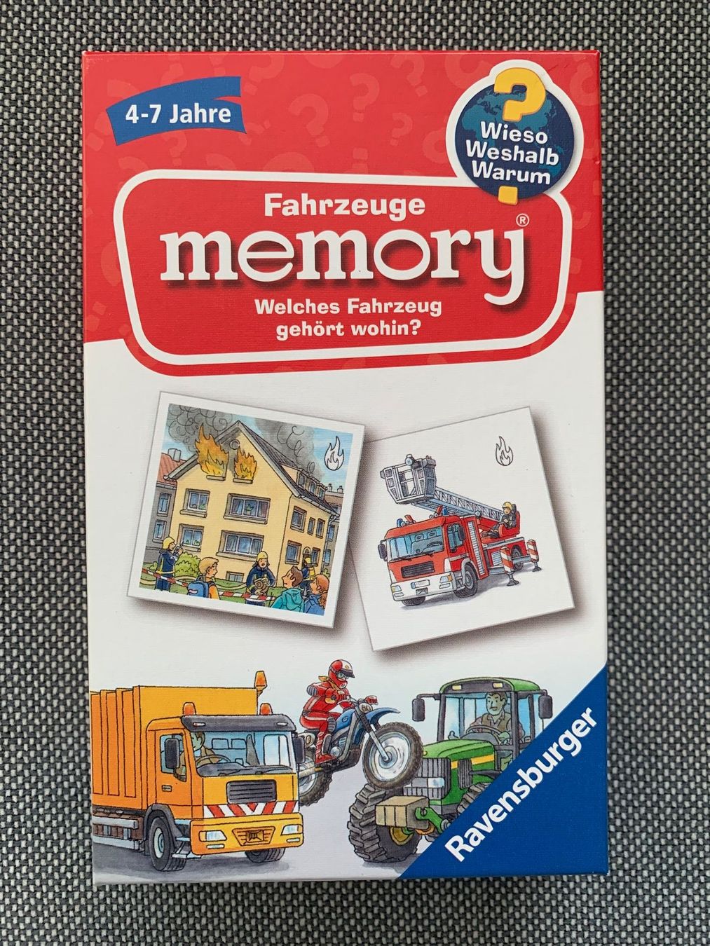 Ravensburger Spiele: Memory Fahrzeuge 4+ – Neu (gemäss Beschreibung) aus Birmensdorf ZH von eva.bari