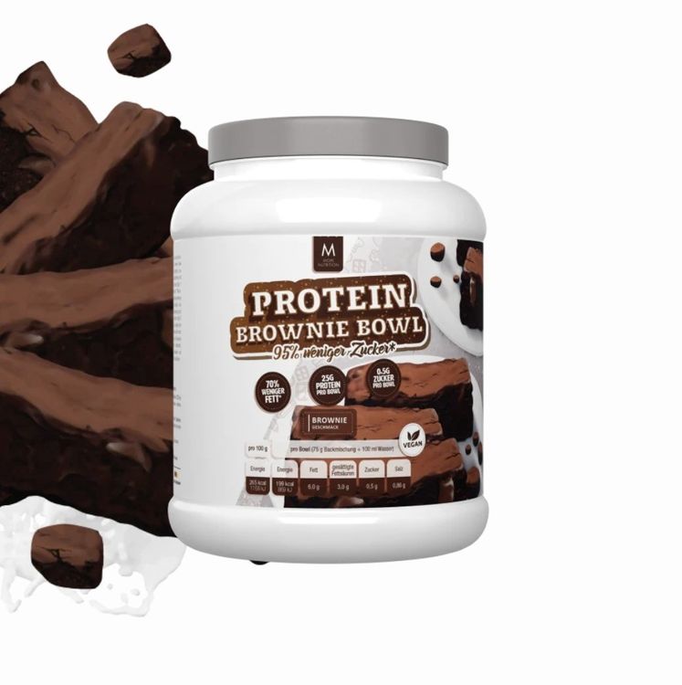 Protein brownie bowl (2 Dosen) Kaufen auf Ricardo