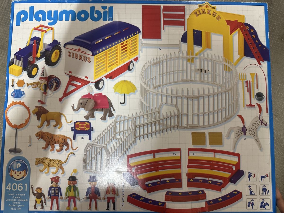 Playmobil Jouets: Playmobil 4061 Cirque Neuf – Neuf avec emballage d'origine à Versoix par nol_7td7 6