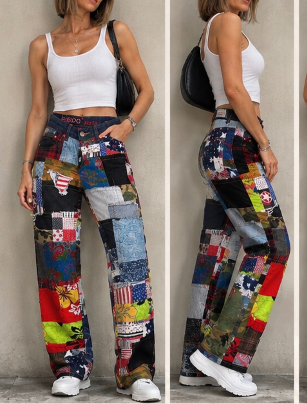 Jeans: Biepa Jeans Patchwork Design Gr.30 (247.30 chf ) – Nuovo e nell'imballaggio originale da Turbenthal venduto da 310707
