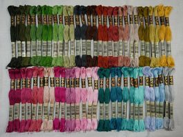 DMC Stickgarn Mouliné –  60er Pack – Sticktwist (Los A13)
