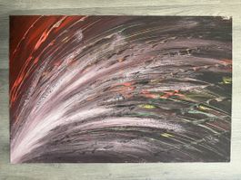 Abstrakte Malerei, Original-Kunstwerk, Herbstfarben!