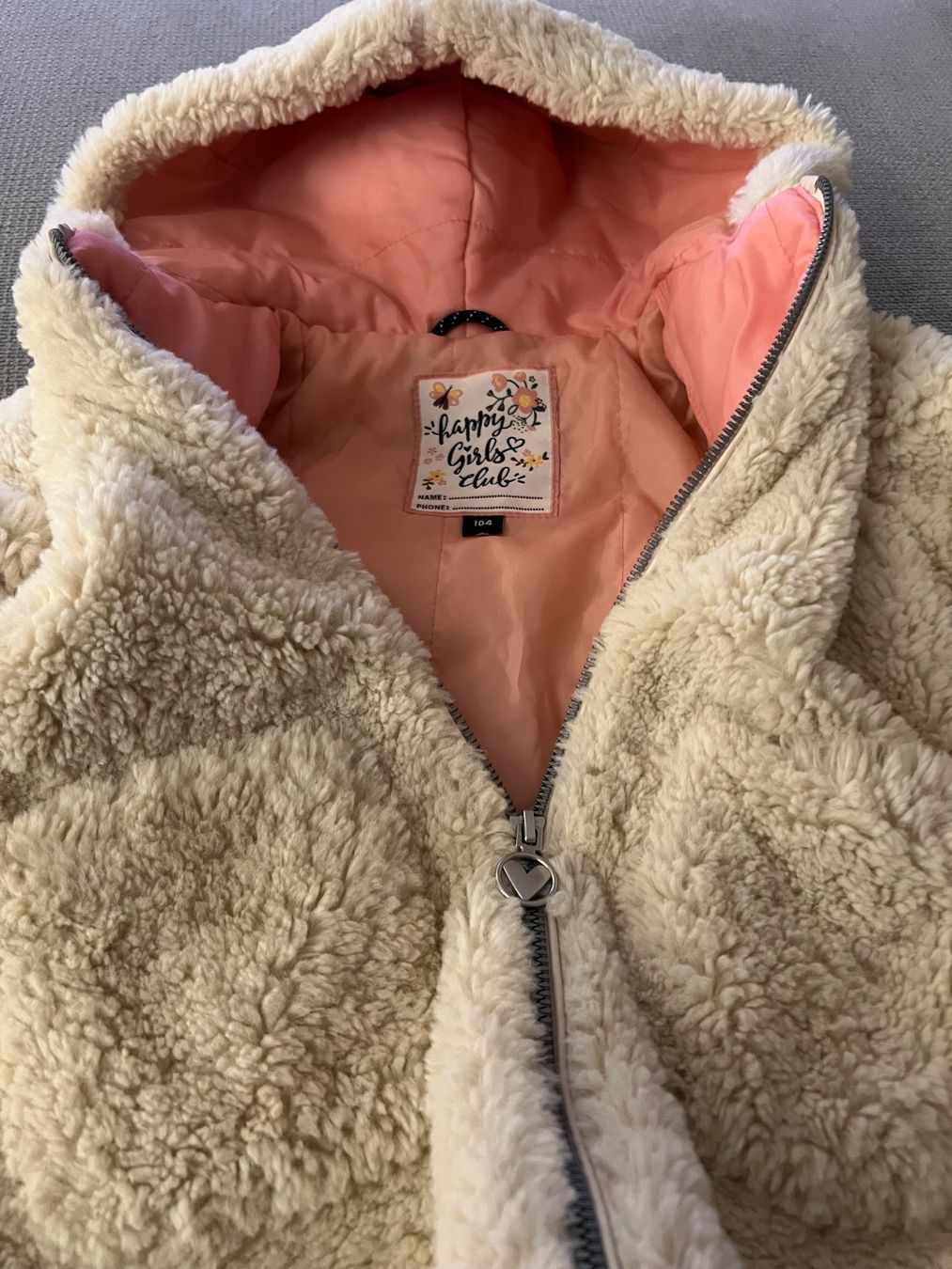 Giacche & Cappotti: Kuschelige, warme Jacke Gr. 104 – Usato da Thun venduto da Siladi 3