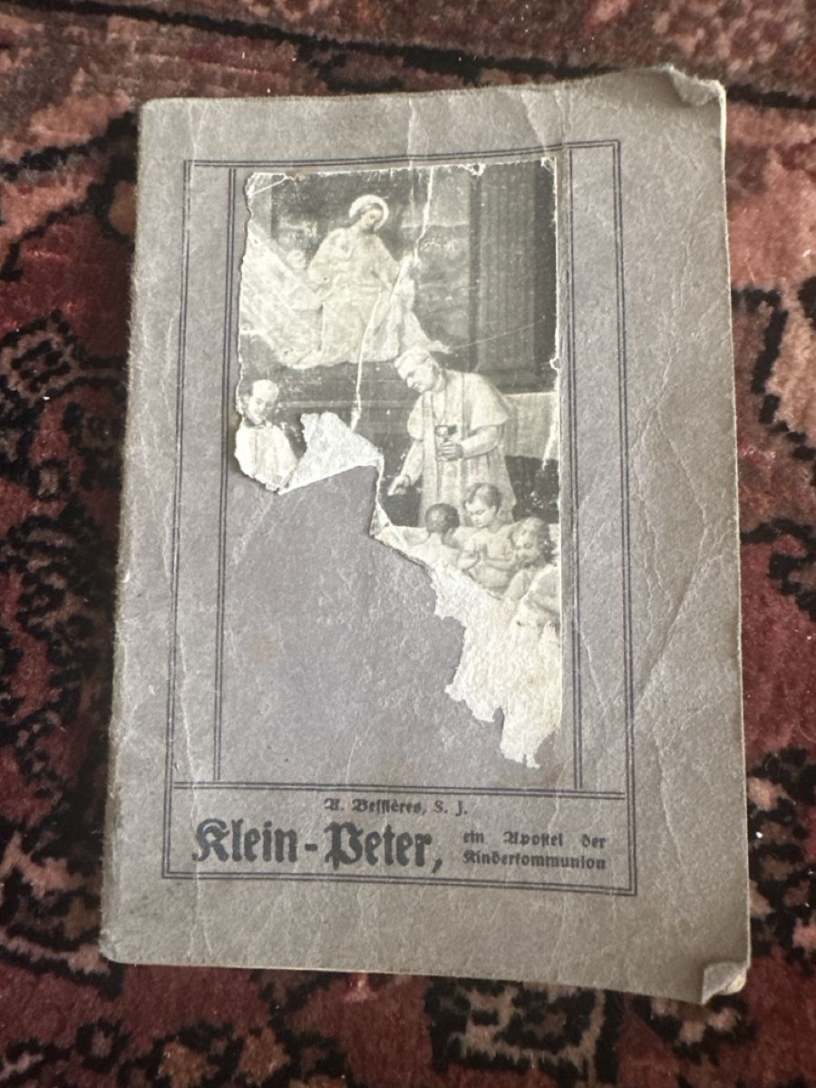 Bücher: Klein-Peter, Apostel der Kinder-Kommunion, 1918 – Gebraucht aus Bellinzona von Ti.belli 1