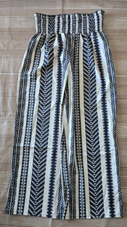 ​😍 Luftige Wide Leg Hose - L - Boho Vibes / Y2K
