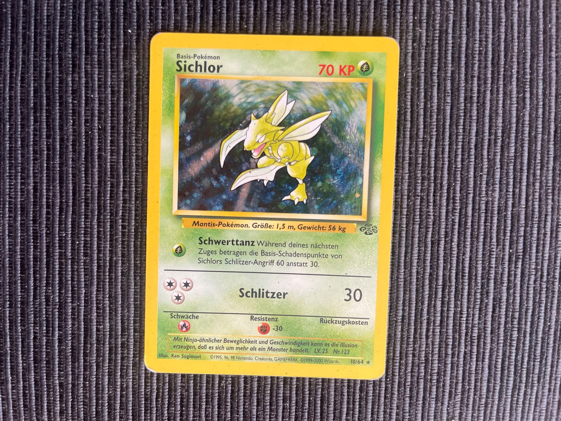 Pokémon Carte collezionabili: Pokemon Sichlor holo Dschungel Jungle – Usato da Wabern venduto da Collectfun