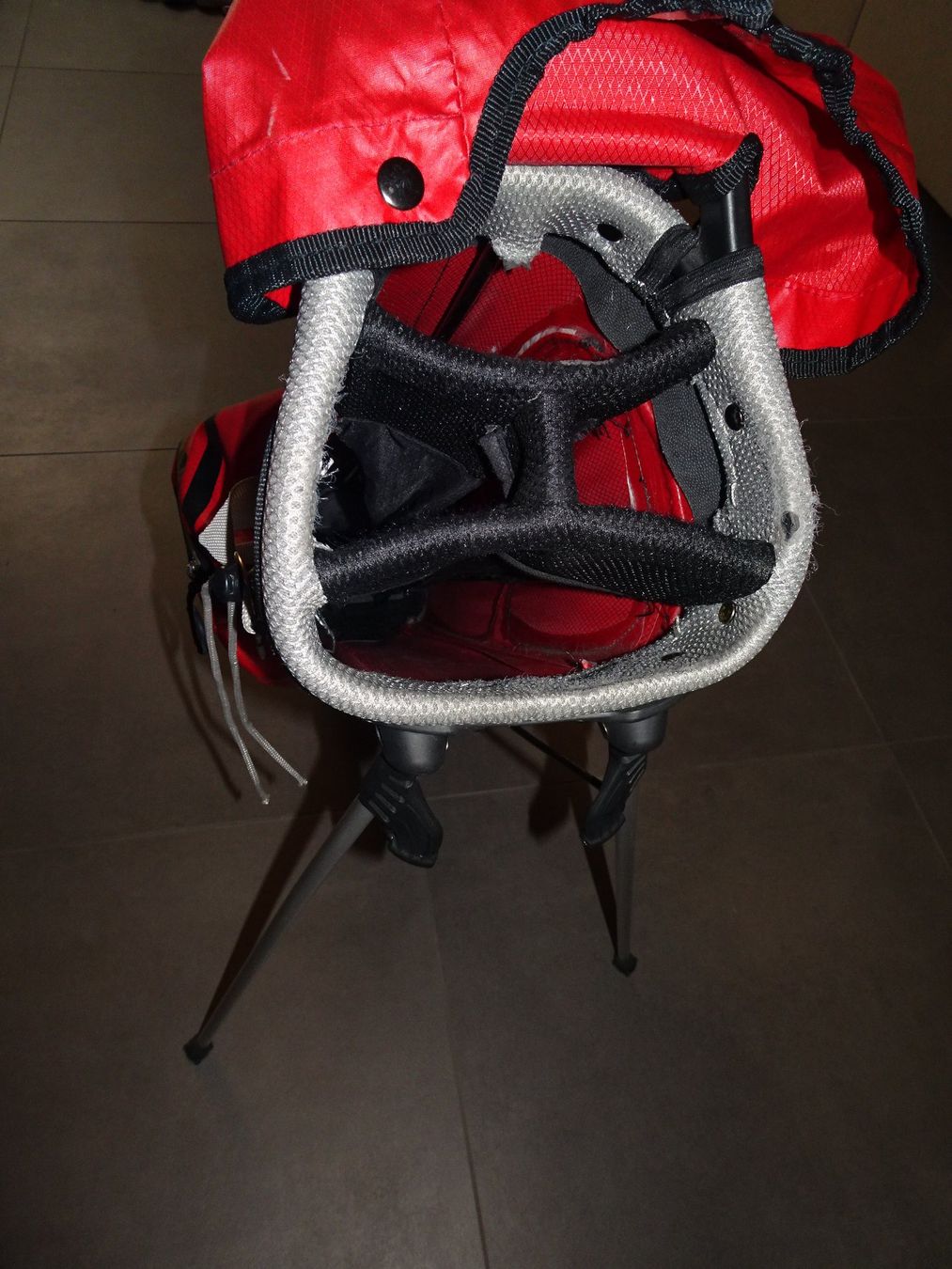 Taschen: Golfbag Big Max Aqua Ocean rot gebraucht – Gebraucht aus Bassersdorf von Brilliance 6