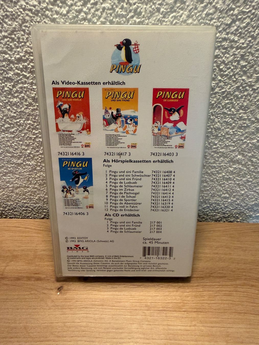 Tutti i VHS: VHS Pingu der Entdecker – Usato da Steffisburg venduto da Copy22 1