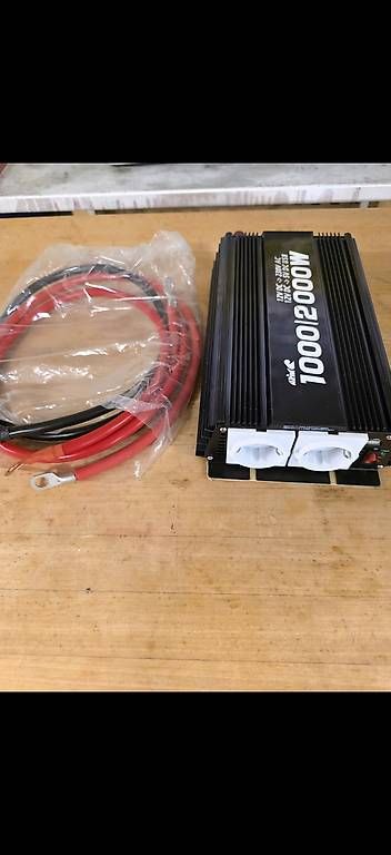 Wechselrichter: Wechselrichter 1000/2000 Watt neu – Gebraucht aus Langnau am Albis von Sadisanto 1