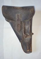 Ledertasche / Pistolenholster mit Magazintasche