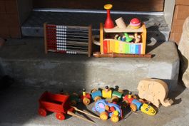 Holzspielzeug-Set für Kinder, Top Zustand! 🧸🎁😊 (48)
