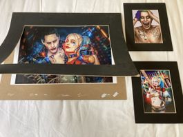 3 Bilder Poster The Joker &  Harley Quinn Comicbild
