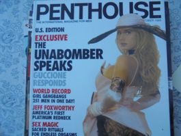 Sex Magazin Erotik Penthouse 1995 US Edition Top