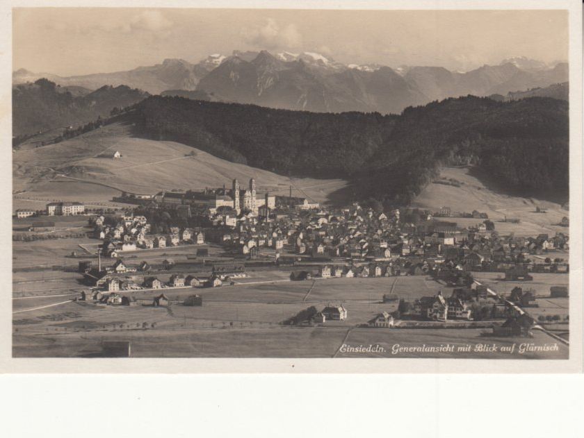 Cartoline postali: Einsiedeln ca. 1930 – Usato da Bürglen TG venduto da StampGraf