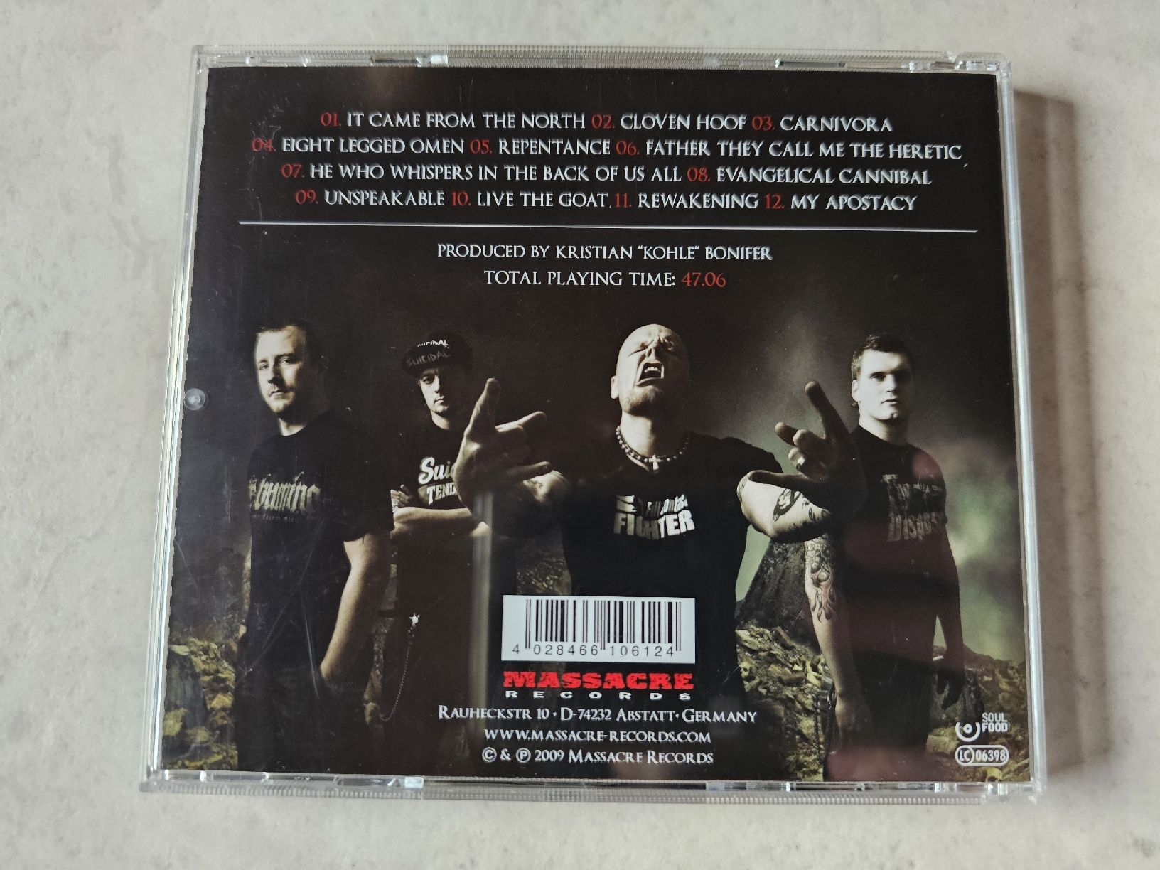 CD: The Burning  -  Rewakening – Usato da Schneisingen venduto da backstore24 1