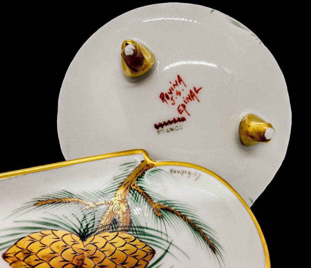 Dosen: Rovina Epinal Schmitt Jugendstil bonbonnière ravier – Gebraucht aus Tavannes von Brocashop 4