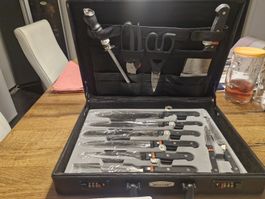Meister Solingen Messerset 12-teilig neu im Koffer