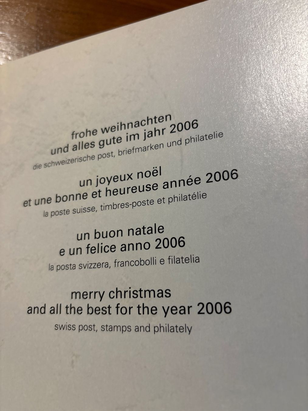 Tutti i francobolli: Bogen Briefmarken Elsa Baxter 2006 Weihnachten – Usato da Zürich venduto da engebrunau 3