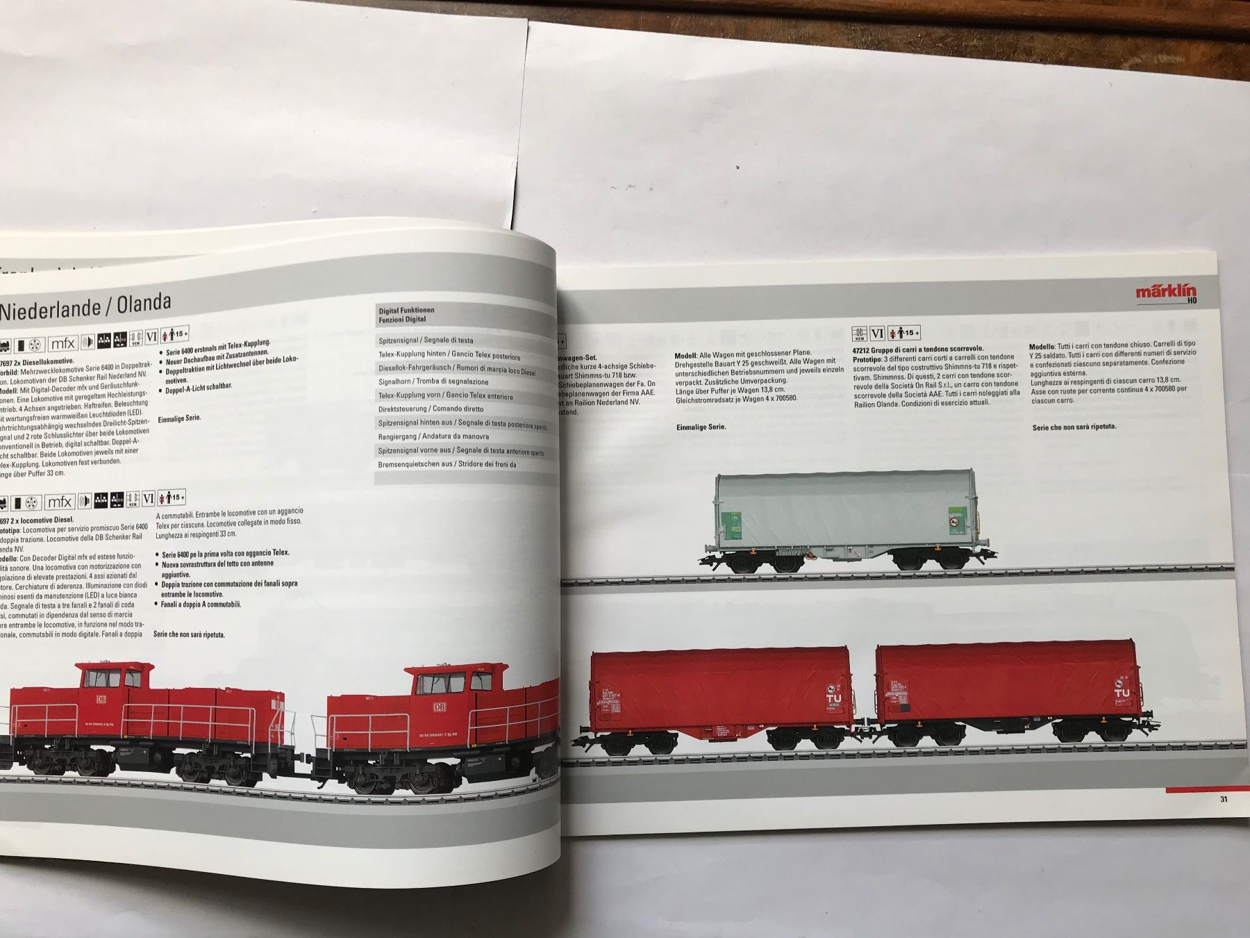 Märklin Modelleisenbahnen: märklin katalog export modelle 2014 – Gebraucht aus liestal von makai05 3