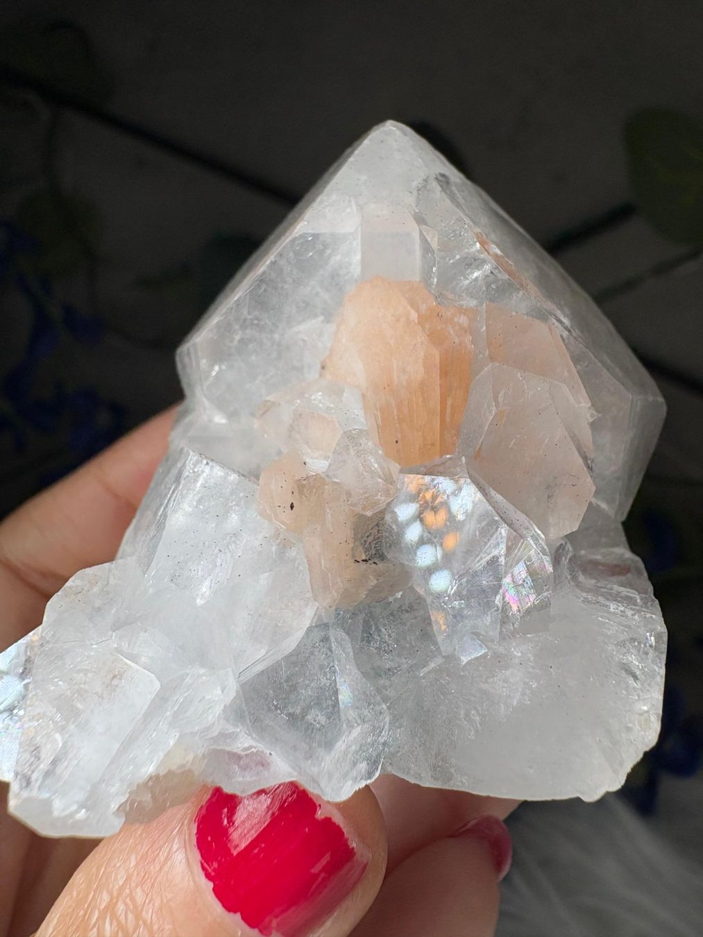 Mineralien & Heilsteine: Apophyllit mit Stilbit – Neu (gemäss Beschreibung) aus Neuheim von m.hald