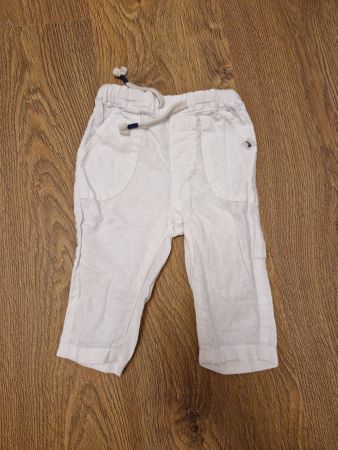 Hose, Stoffhose weiss Gr. 74