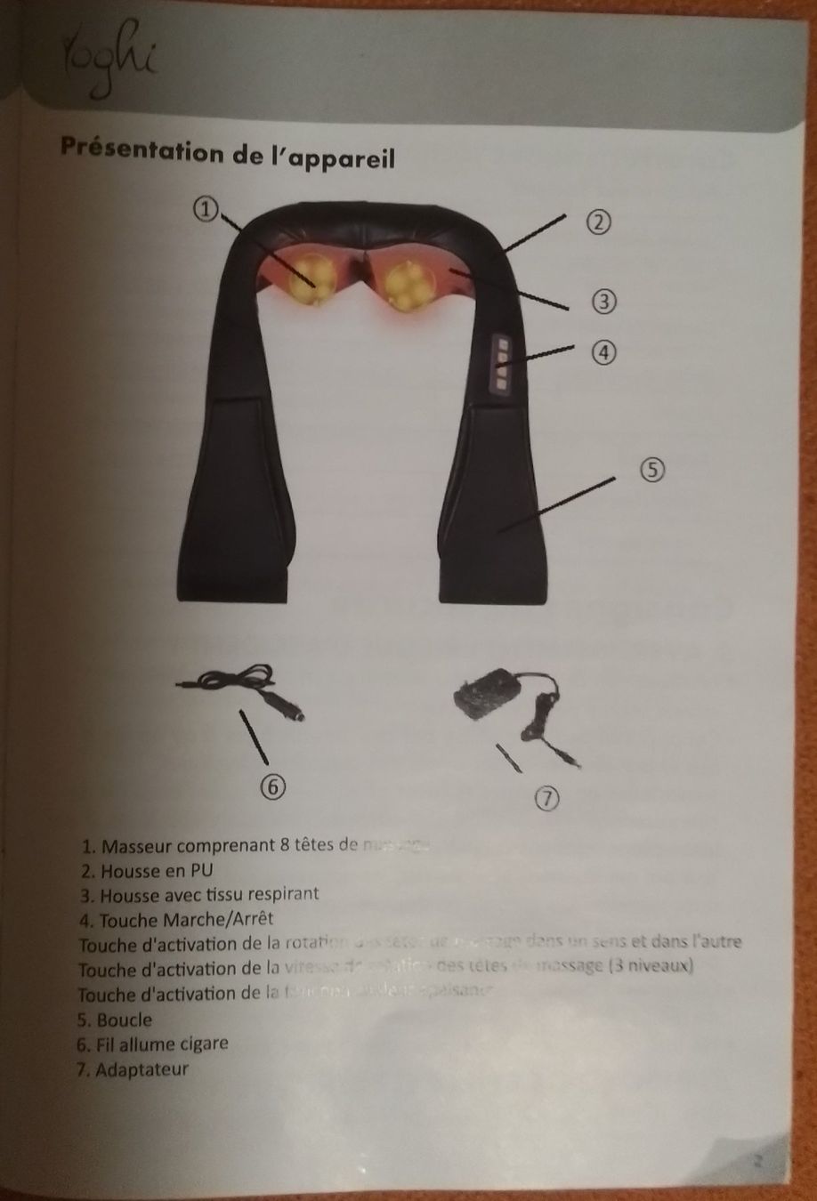 Massagegeräte: Shiatsu Nacken Massagegerät Yoghi – Neu (gemäss Beschreibung) aus Zürich von meinhobby 3