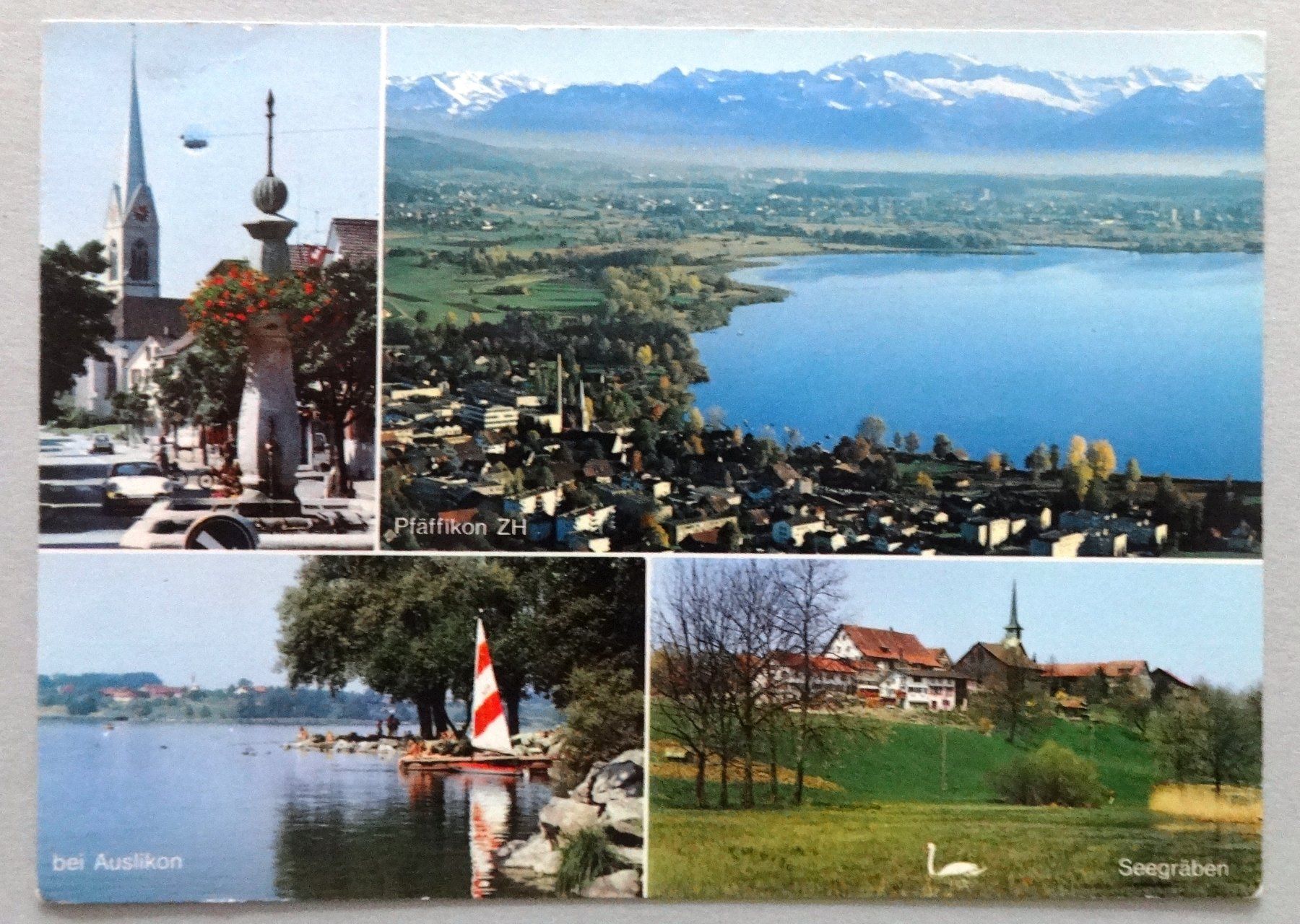 Ansichtskarten: Rund um den Pfäffikersee – Gebraucht aus Fétigny von Billy2miny