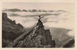 Ausblick unterhalb des säntisgipfel  glarneralpen