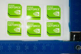 NVIDIA GeForce AUFKLEBER ¦ STICKER