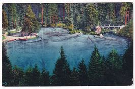 Blausee aus der Vogelschau  1919