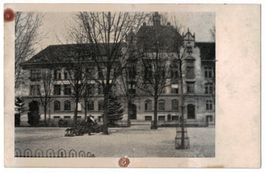 Basel, Gotthelfschulhaus, gelaufen 1926