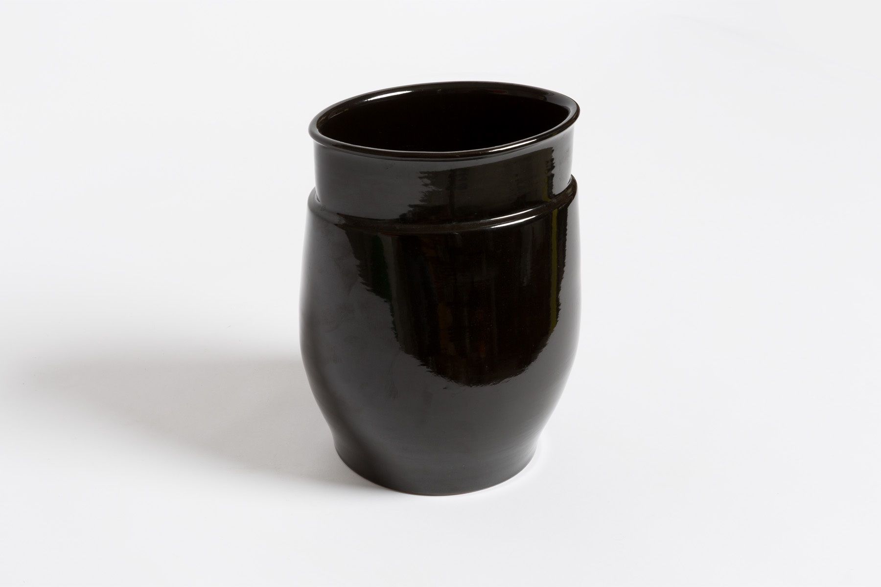 Linck Vasi & Recipienti: Schwarze Blumenvase von Margrit Linck – Usato da Bern venduto da sales_et