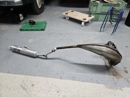 Yamaha DT 125 Gianelli Renn Auspuff Anlage 