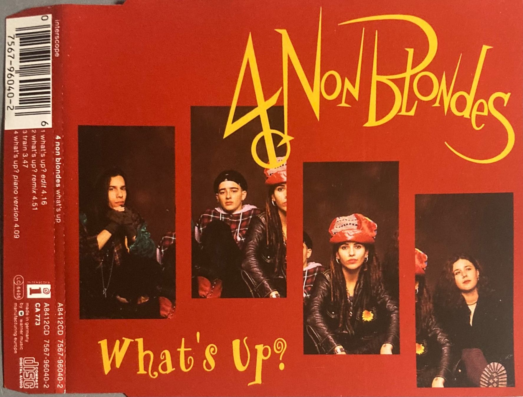 CDs: 4 NON BLONDES - WHAT'S UP? – Gebraucht aus Poliez-Pittet von Newtown-Records