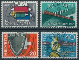 1957 - Werbemarken - Ersttag Voll Stempel ET - italienisch