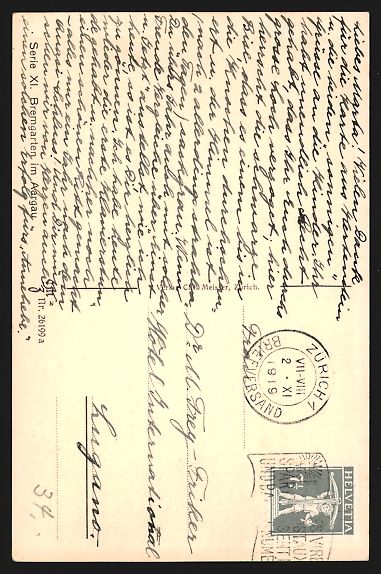 Cartoline postali: Bremgarten im Aargau, Blick auf das Jesu – Usato da Berlin venduto da bartko-reher 1