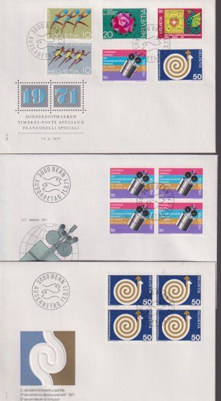 Tutti i francobolli: FDC-Serien 1968 - 1970 – Usato da Koblenz venduto da Boerse6 6