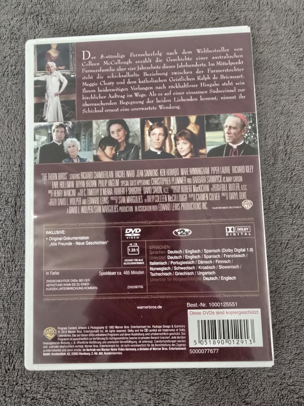 Tutti i DVDs: Die Dornenvögel DVD – Usato da Muttenz venduto da kar_rp9p 1